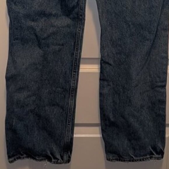 Abercrombie & Fitch 90s Loose Baggy Workwear Carpenter Relaxed Fit Jeans 34x32 - Picture 10 of 10